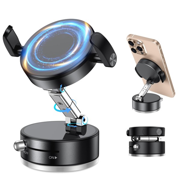 スマホホルダー 車 YINLAI スマホスタンド ブラック