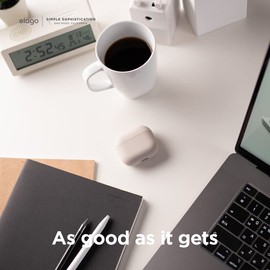 elago Liquid Hybrid Case Compatible with AirPods 3 Case Cover - Triple Layer Structure Protection (Stone)