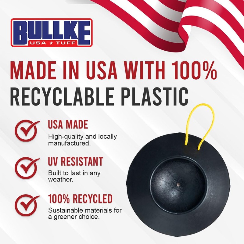 USA Made Improved Unbreakable Wheel Dock with Rope Handle –