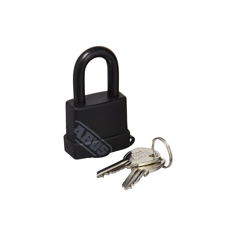 ABUS Ka Black Vinyl Coated Brass Black 35 mm with