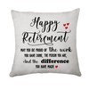 Happy Retirement Cushion Covers Gift -May Be Proud of The