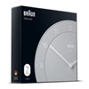 Braun Classic Analogue Wall Clock with Quiet Quartz Movement, Easy