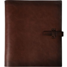 Photo Album 4x6 200 Photos, Genuine Leather Albums Page Refillable with 30 Pieces Writing Paper, Best Gift for Travel Wedding Kids Graduation Baby Picture Album Scrapbook