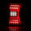 HEADLIGHTSDEPOT Gloss Black LED Tail Light Set With Sequential Turn
