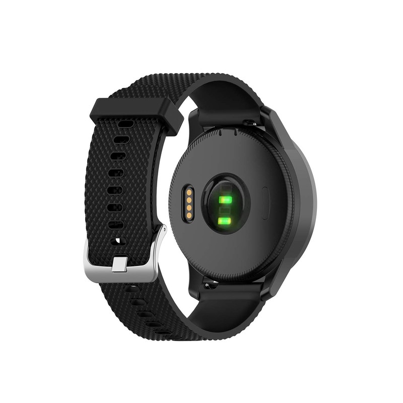 Band for Garmin Vivoactive 4, Soft Silicone Replacement Watch Band
