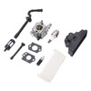 Carburetor Kit Strong Sparking Plug Air Filter Fuel Line Strainer
