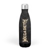 Rocksax Megadeth Classic Logo Water Drink Bottle Stainless Steel