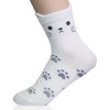 KONY Women's Girls Cute Cat Designed Funny Novelty Socks, Cat