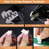 Upgraded Wire Crimping Tool, Amliber Ratchet Wire Crimper Tool for
