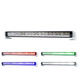 Vcanuplms RGBW Led Boat Light Bar, 20 inch Powerful Waterproof Deck/Dock & Spreader Marine Lights,12V 24V