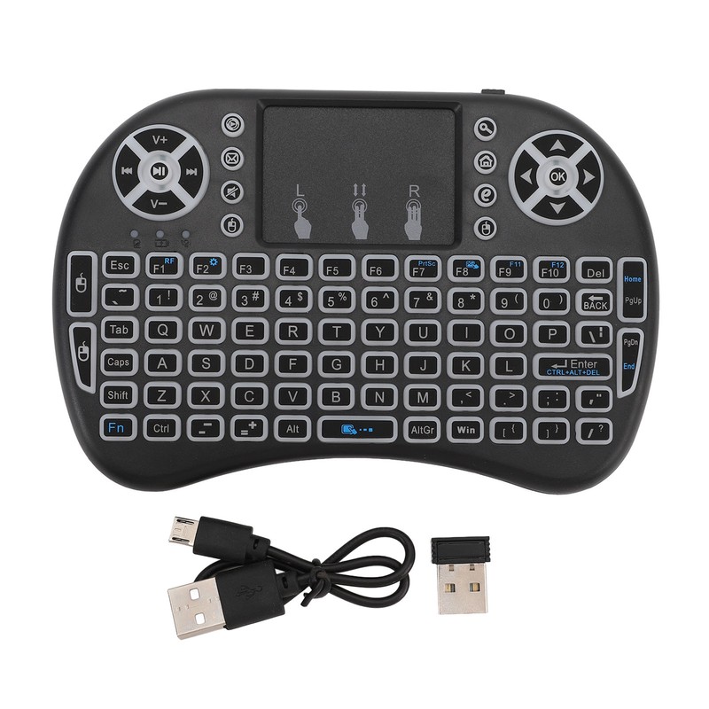 Mini Wireless Keyboard Touchpad Combo 2 Modes Portable Wireless Touch