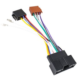 Fiegromech 24Pin Stereo Harness for Ford Radio Harness Adapter, Car Radio Wiring Connector Compatible with F150 F250 F350 Focus Fusion Fiesta Transit Edge