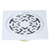 Stainless Steel Chrome Plated Floor Drain Anti Odor Insect Resistant