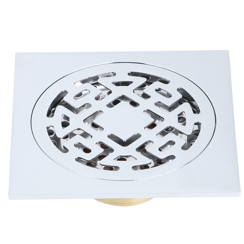 Stainless Steel Chrome Plated Floor Drain Anti Odor Insect Resistant