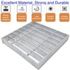 DuuMuut Galvanized Steel Drain Grate, 10x10 Outdoor Drain Cover, B