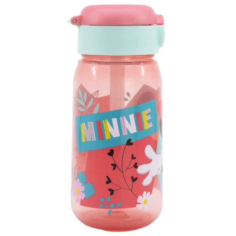 OM SUPPLIES Minnie Characters Childrens Reusable Drinking Bottle 510ml -
