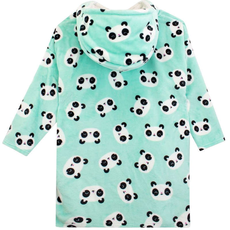 Harry Bear Girls Blanket Hoodie Oversize Supersoft Wearable Fleece for