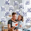 CNhoqc 36pcs Bobo Balloons with Sticker Set (Father’s Day)