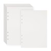 Dajino Dajino 40 Sheets Blank Release Paper Binder Refills for