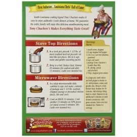 Tony Chachere's Base Creole Gumbo, 3-Ounce (Pack of 6)