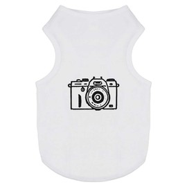 'Old School Camera' Pet Dog/Cat T-Shirt (PT00126564)