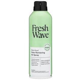Fresh Wave Odor Eliminator Spray & Air Freshener, 8 oz. | Non-Aerosol, Fine Mist | Odor Absorbers for Home | Safer Odor Relief | Natural Plant-Based Odor Eliminator | For Furniture, Fabrics & Trash