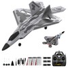 RCkuler RC Planes,4 Channel F22 Raptor Remote Control Airplane with