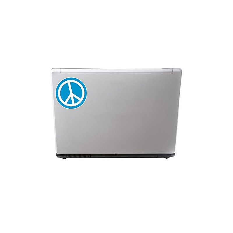 2 x 10cm Peace Vinyl Sticker Symbol Hippy Camper Van