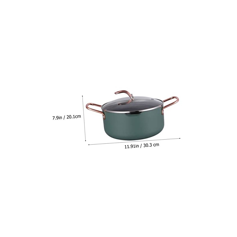 Olla Práctica para Ñiño de Acero Inoxidable Tapa de Vidrio