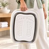 Foldable Foot Bath Basin for Home & Travel – Portable
