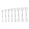 sourcing map Super-Thin Open End Wrench Set 5/5.5/6/7/8/9/10/11mm Metric Double