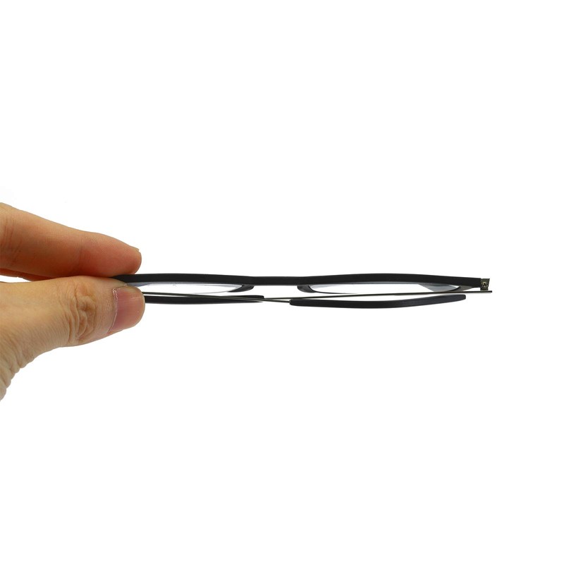 KoKoBin Ultra-thin anti-blue reading glasses anti-glare glasses,Black 2.00