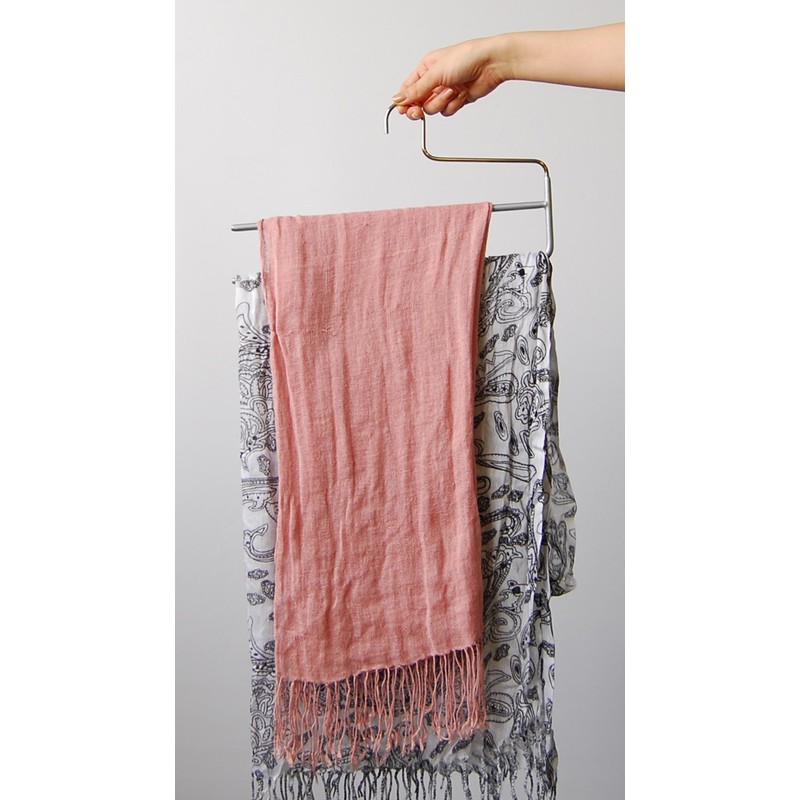 MAWA コンチハンガー 3本組 ブラック