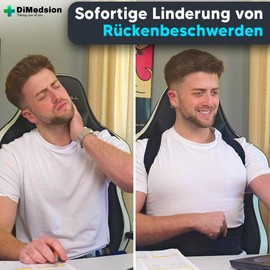 Dimedsion Posture Corrector for Men and Women, Back Straightener with Pocket, Posture Corrector for Men, Straight Back Straightener, Posture Corrector for Men, Posture Corrector Women (L)