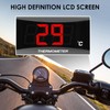Motorcycle Digital Thermometer Instruments Water Temperature Digital Display Meter Gauge