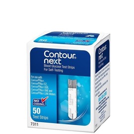 Ascensia Contour Next Glucose Tapes, 50 Films