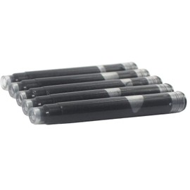 Pelikan 4001 GTP/5 Ink Cartridges for Fountain Pens, Brilliant Black, 1.4ml, 10 Pack (330860)