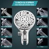 Ultrimkit 5" Dual Shower Faucet Compatible with 13/14 Series Tub