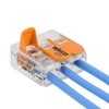 WAGO 221 Series - 50 x 3 Conductor Connecting Clamps