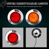 Wodvyss 10-Pack (5 Amber + 5 Red) 2" 4 LED