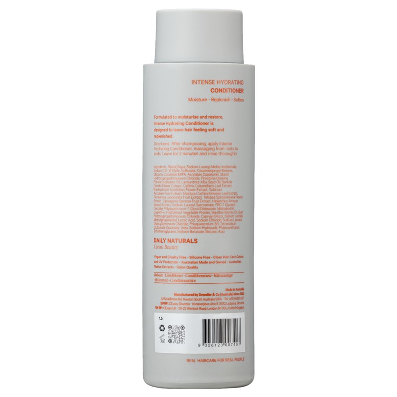 Daily Naturals Clean Beauty Intense Hydrating Conditioner 275ml
