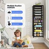 Simple Trending 14 Tier Rolling File Cart, Desk File Organizer