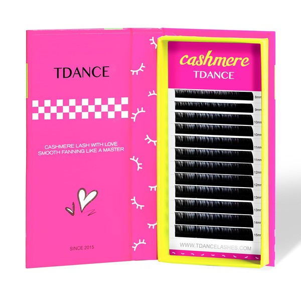 TDANCE Cashmere Lash Extensions Super Soft Classic Lash Extensions 0.03mm