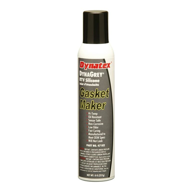 Dynatex 47182 DynaGrey Low Volatile RTV Silicone Gasket Maker, -85
