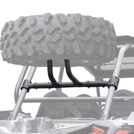 SAUTVS Heavy Duty Rear Spare Tire Mount for Polaris RZR XP 1000 14-23, Spare Tire Carrier Fits Up to 31" Tire Spare Tire Mount Holder for Polaris RZR XP 1000/4 1000 / XP Turbo 2014-2023 Accessories