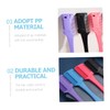 BIUDECO 4pcs Double-sided Hair Thinner Comb Women Hair Trimming Styling