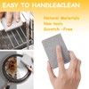 4 Pack Grill Griddle Cleaning Brick Block, Reusable Non-Scratch Pumice