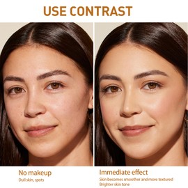 PHOERA Foundation Makeup, Flawless Soft Matte Oil Control Liquid Foundation, Full Coverage Mattle Oil-Control Concealer for Older Women, Great Choice For Gift (102+Primer)