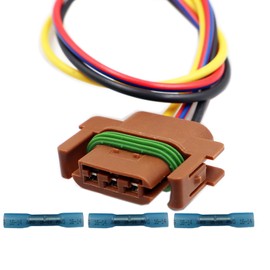 Turn Signal Lights Connector Compatible with Dodge Ram 2500. 2007-2009 Rear 55277302AC Pigtail Plug Wiring Harness