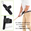 ADOFUN Golf Swing Training Golf Practice Equipment [Set of 2]